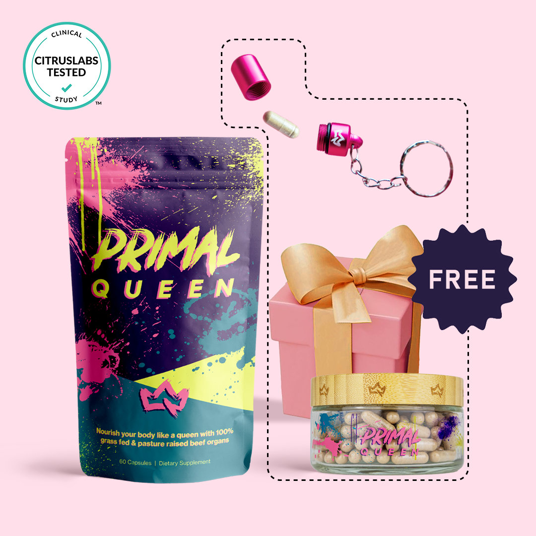 Primal Queen Starter Kit (female-optimized beef organ superfoods)