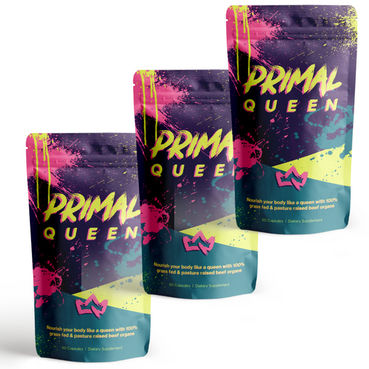 VIP 3 Month Supply Primal Queen Beef Organ Superfoods