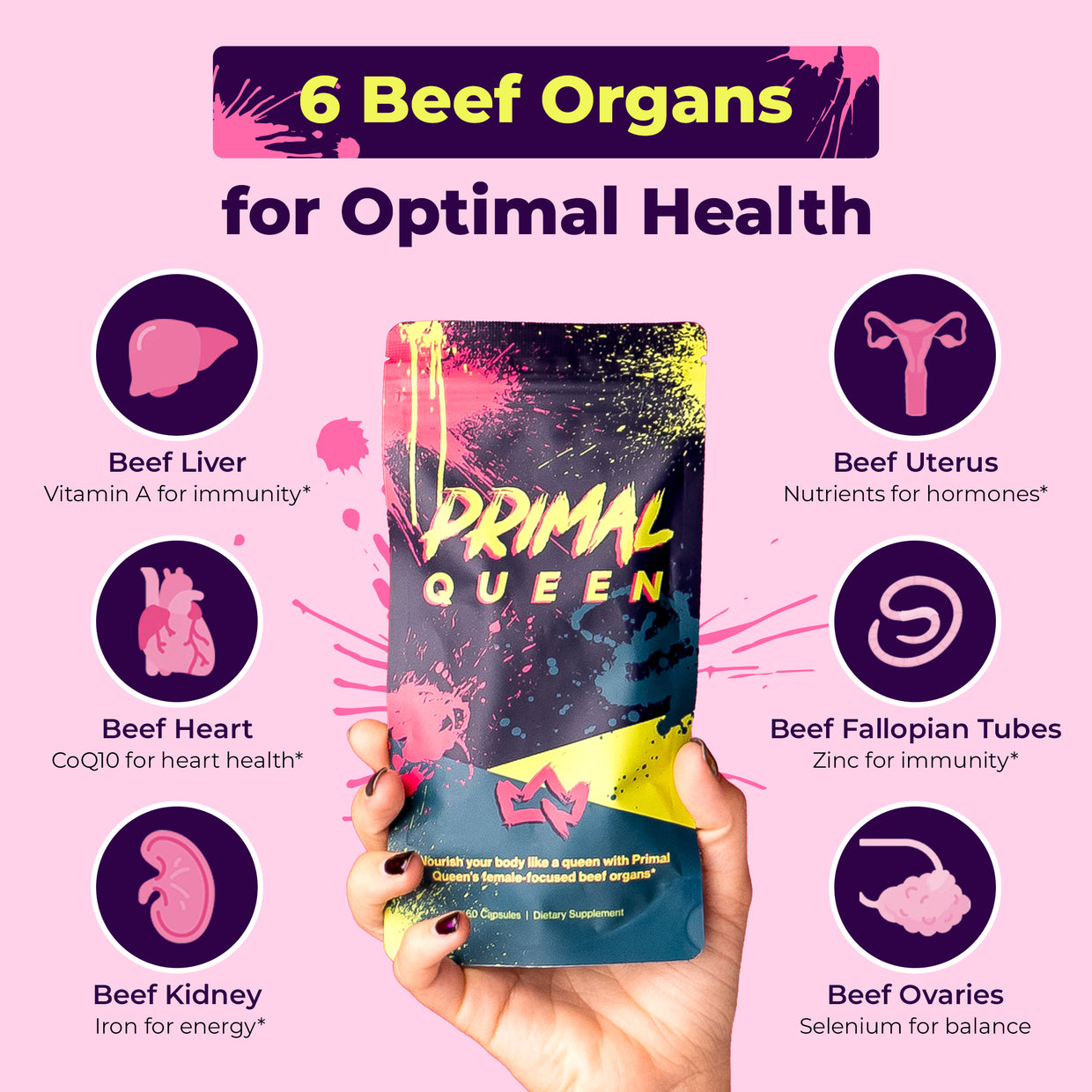 Primal Queen Starter Kit (4 months + 2 month free)