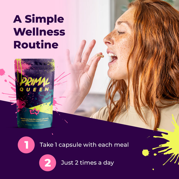 Primal Queen Starter Kit (2 months + 1 month free)