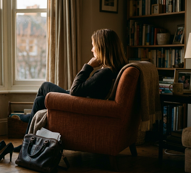 Woman at home
