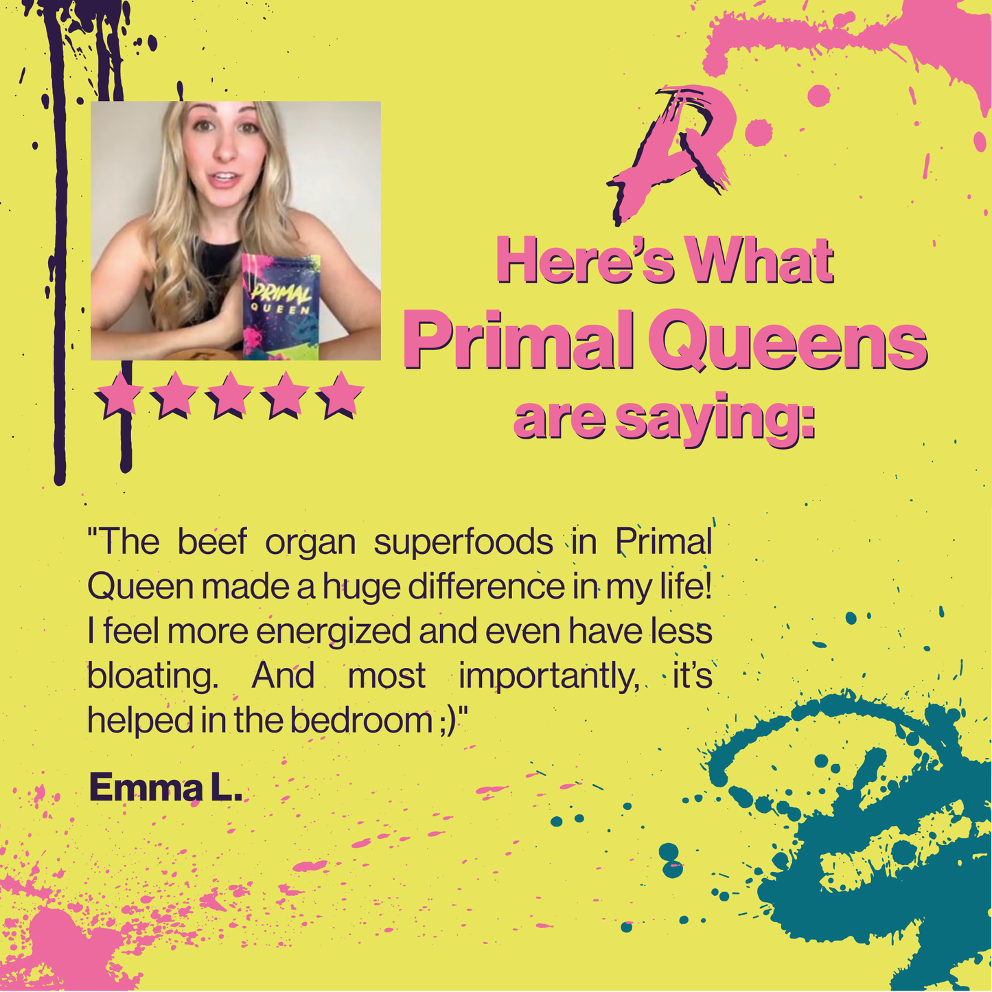 Primal Queen Beef Organ Superfoods Starter Kit - 30 Servings
