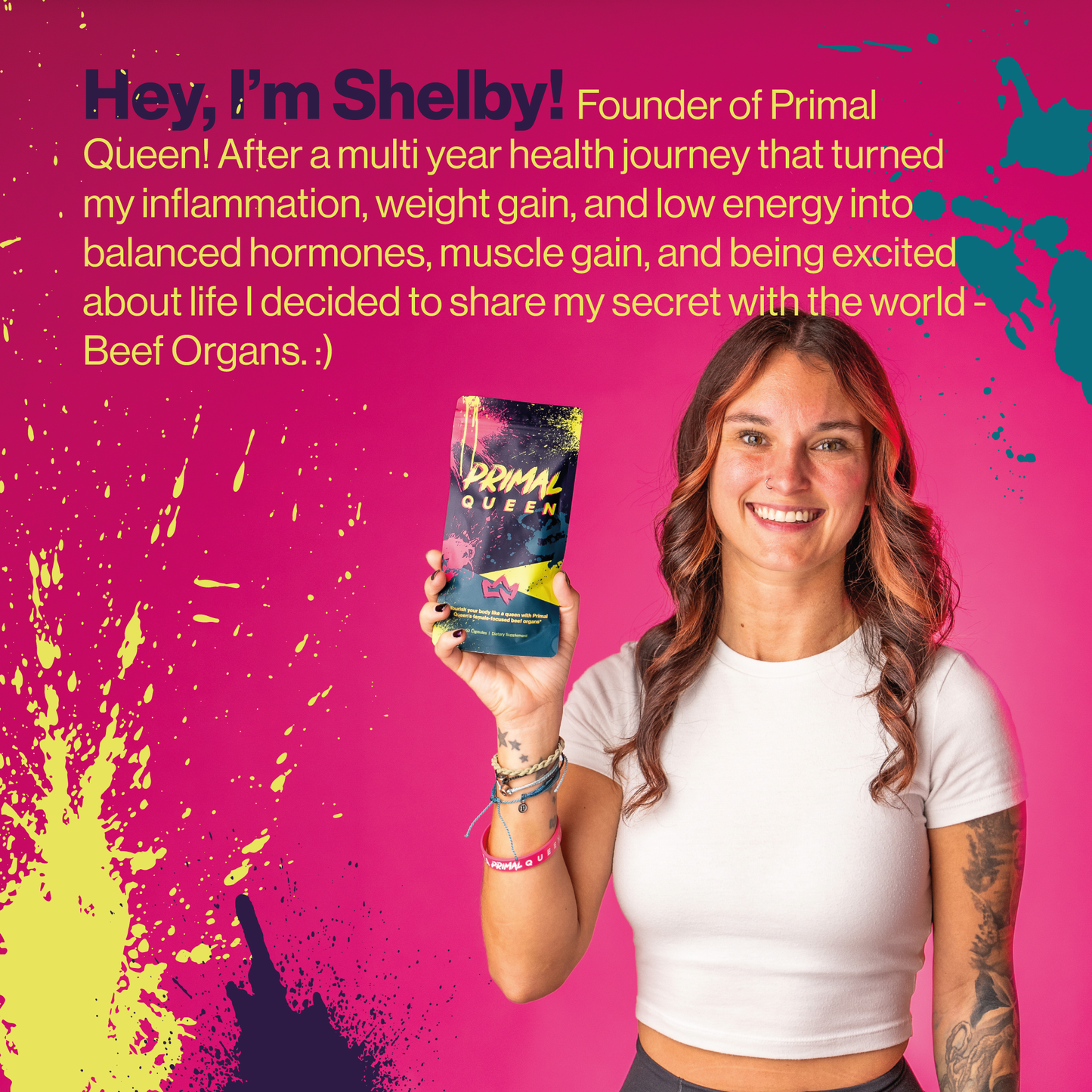 Primal Queen Superfood Beef Organs - 30 Day Supply (One Time Purchase)