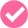 A pink heart icon with a circular arrow around it.