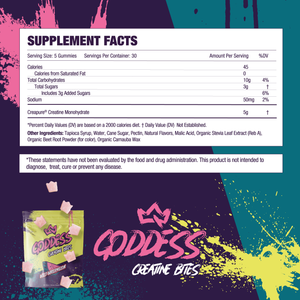Goddess Creatine Bites Starter Kit