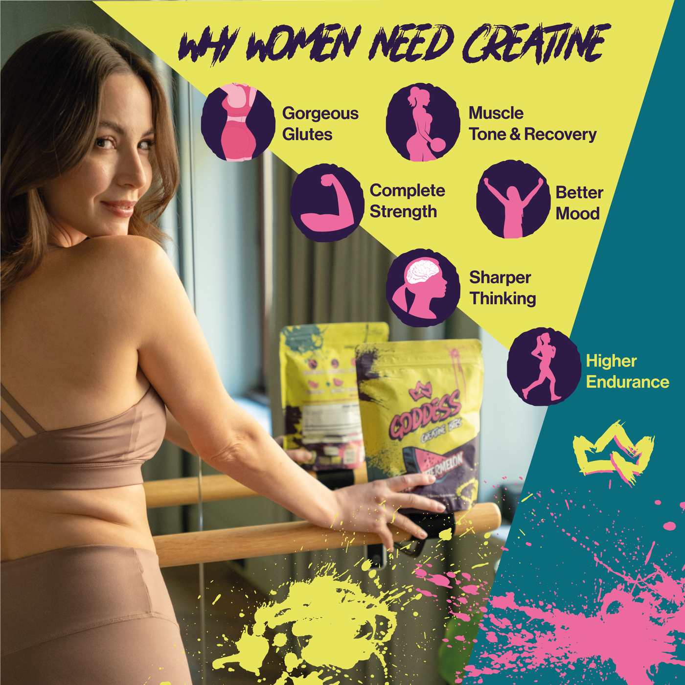 Goddess Creatine Bites Starter Kit