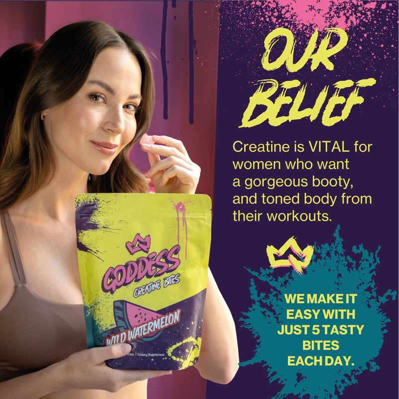 Goddess Creatine Bites Starter Kit (2 months + 1 month free)