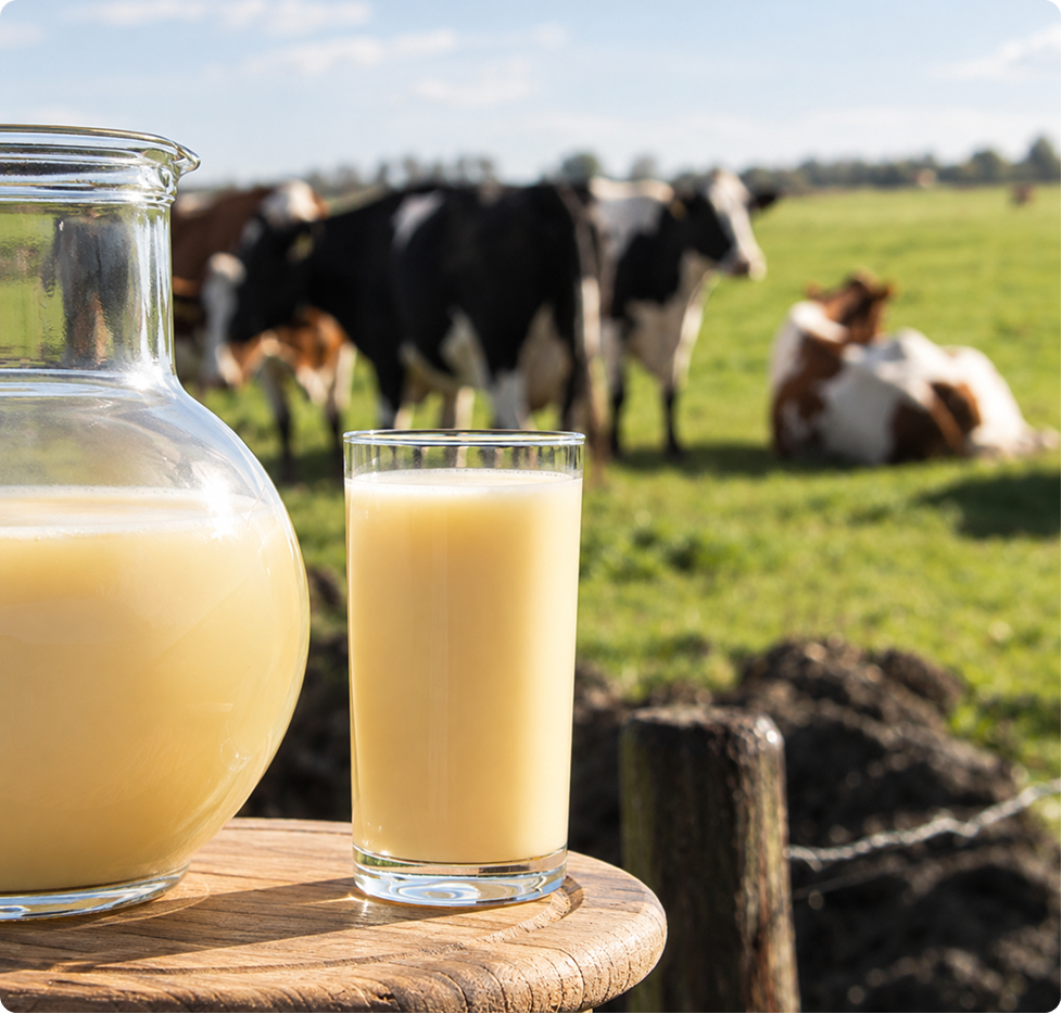 Before regular milk, There's Colostrum.